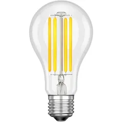 ledscom.de E27 LED Leuchtmittel, A70, warmweiß (2700 K), 12,5 W, 1600lm