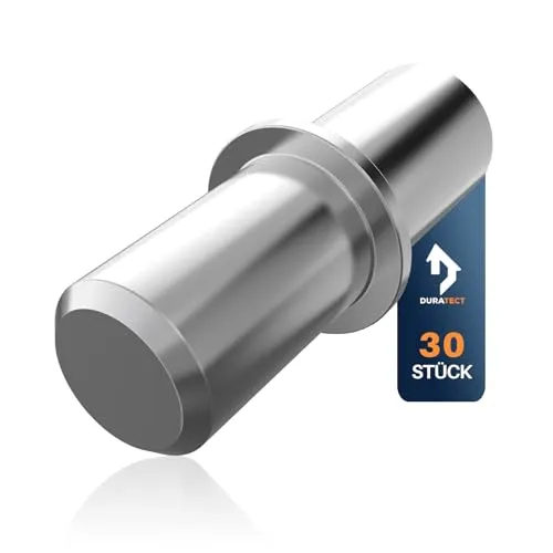Duratect Regalbodenträger 5mm [30 Stück] Regalhalter und Bodenträger mit Haltering