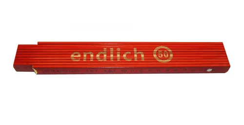 Zollstock Endlich 50 2 m rot
