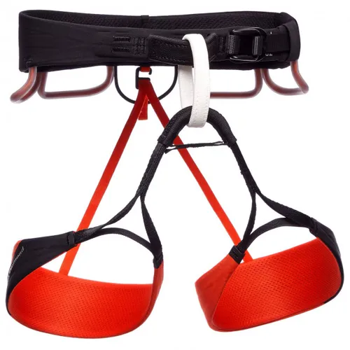Black Diamond Damen Zone Klettergurt Größe L - Rot - Ergonomischer Klettergurt für Fels und Eis, leicht und komfortabel, ideal für ambitionierte Kletterinnen.