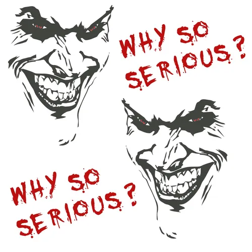 2x Joker Aufkleber Anthrazit Metallic + 2x Schriftzug Karminrot Folie K059