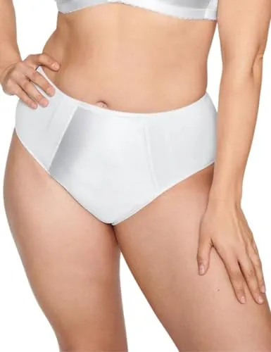 Naturana Heritage Minimizer Slip Weiß - Elegant und Komfortabel - Funktionsunterwäsche mit glättendem Schnitt für eine schöne Silhouette. Hochwertiger Satin-Stoff sorgt für luxuriösen Tragekomfort und optimale Passform.