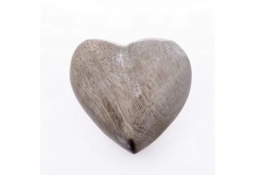 Deko AS Dekofigur Dekoherz aus Mangoholz - natur ca. 6 cm - 12 Stück - 44548