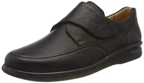 Ganter Kurt Herren Slipper Größe 44.5 EU - Slipper & Mokassins für Herren mit austauschbarem Fußbett und praktischem Klettverschluss für optimalen Tragekomfort.
