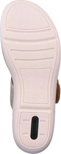 Remonte Damen R6858 Sandale, Beige Kombi 60, 38 EU