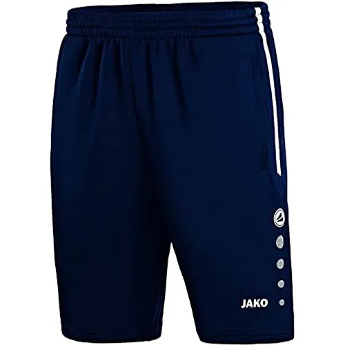JAKO Kinder Trainingsshorts Active, Marine/Weiß, 152