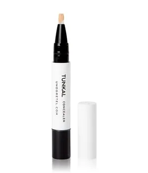 Tunkal Concealer - Dunkle Schatten im Nu verschwinden lassen - Make-ups, veganer und tierversuchsfreier Concealer, der dunkle Augenschatten und Rötungen schnell kaschiert für ein jugendlich frisches Aussehen.