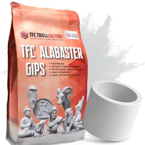 TFC Alabaster Gips, natur weiß 25kg