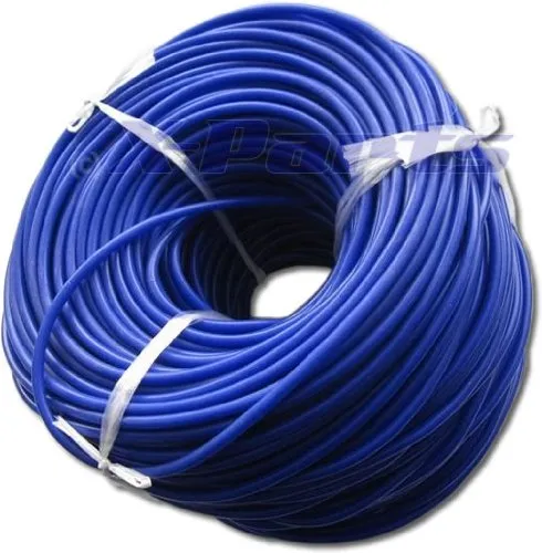 Silicone Tube Vacuum Hose 3 mm Blue Turbo