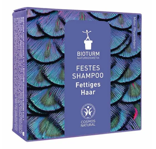 Bioturm Festes Haarshampoo Festes Shampoo - fettiges Haar 100g