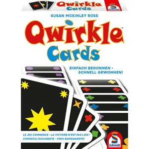 Schmidt Spiele Qwirkle Cards - Kartenspiel für die Hosentasche - Gesellschaftsspiel ab 8 Jahren, ideal für unterwegs - kombiniere Farben und Symbole für strategischen Spielspaß!