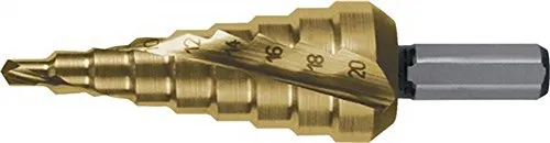 RUKO Stufenbohrer HSS-TiN Ø 4