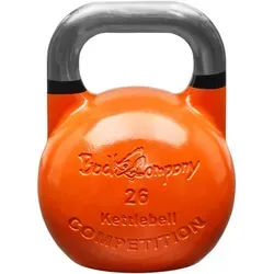 Competition Kettlebells Kugelhanteln aus Stahl : 26 kg (orange) Gewichtsklassen/Farbe: 26 kg (orange)
