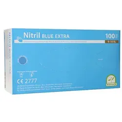 Medi-Inn Nitril blue extra Einmalhandschuhe puderfrei XL / 100 Stück