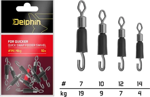 Delphin® Quicker mit Gummiband Delphin FDR Quicker Größe 7 von Delphin