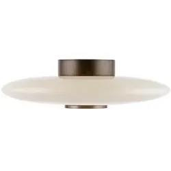 Paul Neuhaus LED Deckenleuchte PURE Vitrum, dimmbar - Lampen mit edlem Rauchglas-Design, ideal für eine warme und einladende Atmosphäre. Dimmbar über Tronic Dimmer für individuelle Lichtgestaltung.