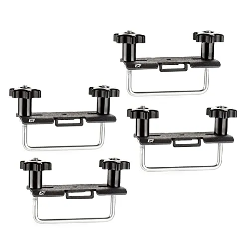 LST Dachbox Montagesatz Set U-Bügel 80 mm Metall Befestigung Pulverbeschichtet