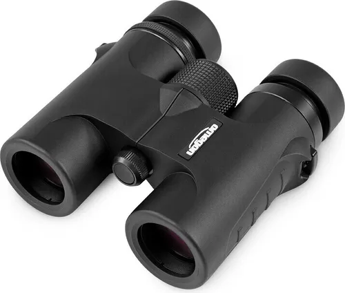 Omegon Fernglas Blackstar 2.0 10x25 - Fernglas mit 10x Vergrößerung, ideal für Naturbeobachtungen und Reisen, kompakt und leicht für optimale Handhabung.
