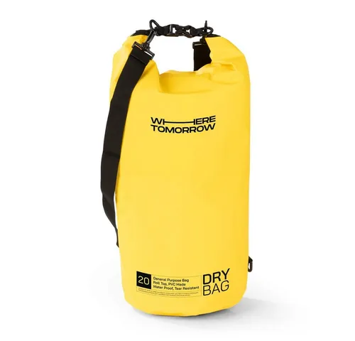 DoYourSports Dry Bag 20L - Wasserdichte Aufbewahrungstasche für Outdoor-Abenteuer - Robuste, wasserdichte 20L Tasche für Camping, Angeln und mehr. Schützt dein Handy und Wertsachen zuverlässig vor Wasser, Schmutz und UV-Strahlung!
