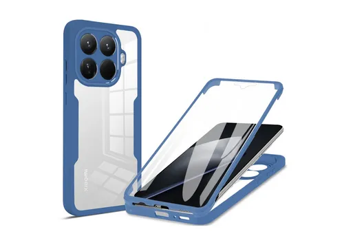 betterfon Handyhülle für Xiaomi 15T Pro 2-teiliges 360° Grad TPU Schutzcase, Vollschutz Case mit integriertem Displayschutz und klarer Sicht