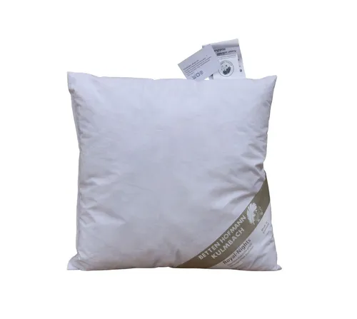 Betten Hofmann Federkissen Betten Hofmann Kleinkissen 40x40 cm 220 g Sofakissen Federkissen, Füllung: 85% Federn, 15% Daunen, Bezug: 100% Baumwolle, Seitenschläfer, Rückenschläfer, medium, made in Germany, vielseitig einsetzbar