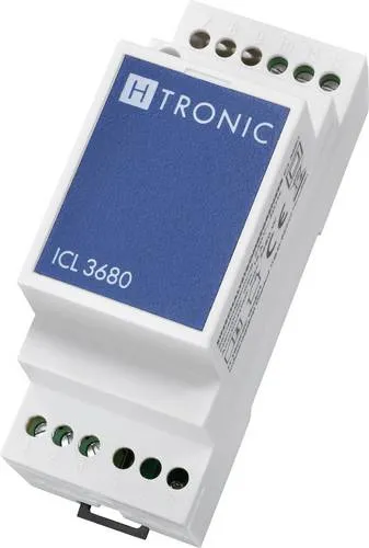 H-Tronic 1114780 ICL 3680 Einschaltstrombegrenzer - Relais zur Reduzierung von Einschaltstromspitzen, ideal für 16-A-Absicherungen und verbrauchsstarke Geräte, sorgt für eine sichere Installation im Schaltschrank.