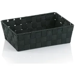 kela Aufbewahrungskorb Alvaro, geflochtener Korb, vielseitig einsetzbar schwarz 20,5 cm x 8,5 cm