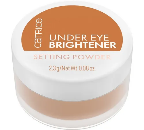 Catrice Puder UNDER EYE BRIGHTENER SETTING POWDER, 3-tlg., Loses Puder, frisches und strahlendes Finish, pflegt die Haut.