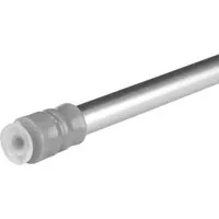 Bestlivings Klemmstange mit Schraubtechnik Matt Silber 40 bis 60 cm