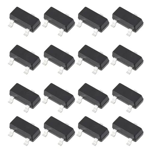LT Easiyl 50 Stück BC847B NPN Kleinsignaltransistor 50 V 200 MA 250 MW SMD SOT-23