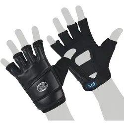 BAY-Sports MMA-Handschuhe Touch Krav Maga Wing Tsun Handschutz Handschützer schwarz, XXS - XXL Erwachsene und Kinder schwarz S