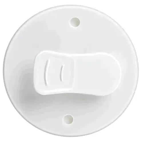Stück Schutz Spritzschutz Clips, Selbstklebende Duschvorhang Clips, Duschvorhang Wand Clip, Winddichte Schutz-Clip, für Dusche Hängend, Weiß 4