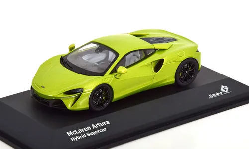 1:43 Solido McLaren Artura 2021 lightgreen-metallic
