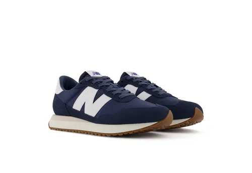 New Balance M237 Sneaker – Sportlich und stylisch in Blau (40,5 EU) - Stylischer Sneaker in Blau, inspiriert vom New Balance 327. Mit hochwertigem Leder und Textil für hohen Tragekomfort. Ideal für den täglichen Einsatz und aktive Freizeit.