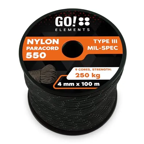 GO!elements 100m Paracord Seil von GO!elements