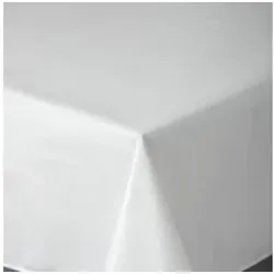 texpot Tischdecke Wachtstuchtischdecke abwischbar Gartentischdecke Wachstuch (1-tlg) weiß rechteckig | 130 cm x 160 cm