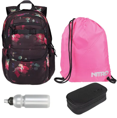 Nitro Future Hero Schulrucksack Set für Mädchen