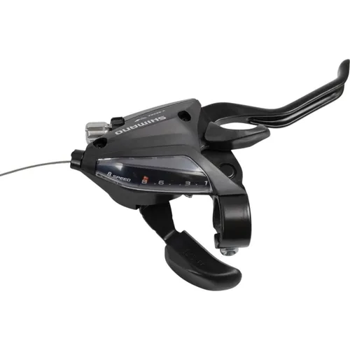 SHIMANO ST-EF500 8-fach Schalt- und Bremshebel - Praktische 2-Finger-Brems- und Schaltkombination für präzise Schaltvorgänge, ideal für den täglichen Einsatz am Fahrrad.