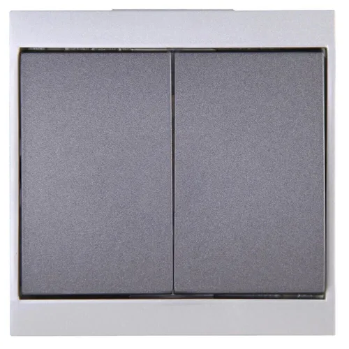 Lichtschalter Silber von Kopp