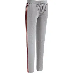 Erwin Müller Jogginghose Damen-Freizeithose, lang Uni grau 40/42