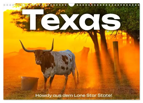 Texas - Howdy aus dem Lone Star State! (Wandkalender 2026 DIN A3 quer) - Kalender mit 14 beeindruckenden Motiven, perfekt für Texas-Fans und Reisende, die die Abenteuer des Lone Star State entdecken möchten.