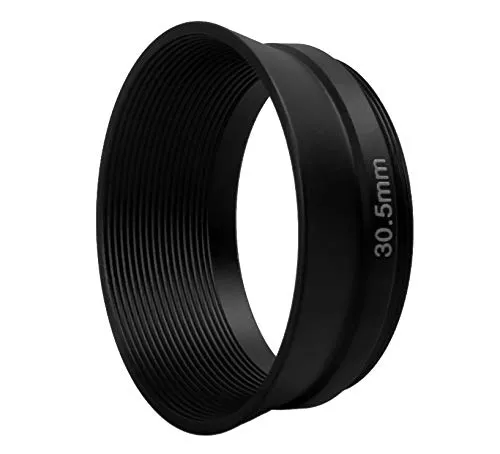 Weitwinkel 30,5mm Gegenlichtblende Sonnenblende Universal Streulichtblende 30.5 mm