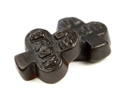 Fruchtgummi Bären & Co. Süßigkeit, Keltenlakritz extrastarke Salzlakritz Stücke zuckerfrei 175g