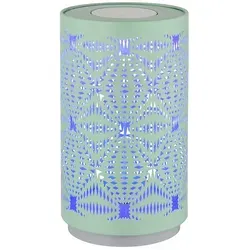 GLOBO LIGHTING LED Tischleuchte mit Farbwechsel - Moderne Tischleuchte mit fest verbautem LED-Leuchtmittel, Farbwechsel und Touch-Funktion. Ideal für stimmungsvolles Licht in geschlossenen Räumen. Kompakt und leicht, perfekt für Nachttische oder als Beistellleuchte.