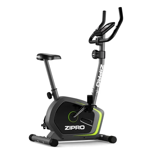 Zipro Heimtrainer Fahrrad Drift - Ergometer Fitnessbike bis 120kg, intuitiver Computer mit Display und 8-stufiger Widerstandsregulierung für individuelles Training