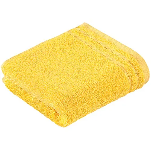 Vossen Calypso Feeling Seiftuch 30 x 30 cm Sunflower in gelb von Vossen