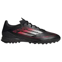 Adidas F50 LEAGUE TF - schwarz - Fußballschuhe für maximale Geschwindigkeit und Traktion, mit passgenauer Tunnel-Zunge und auffälligem Fiberskin Obermaterial, ideal für Kunstrasen und Hartplätze.
