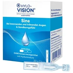 Produktbild Hylo-Vision sine Einzeldosispipetten 20X0.4 ml