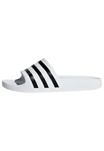 adidas Badeschuhe Adilette Aqua 3-Streifen weiss/schwarz Herren - 1 Paar, Größe Euro (US): 47 (12)
