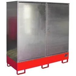 BAUER Gefahrstoffschrank GS-2 für 2 x 200 Liter Fass von Bauer